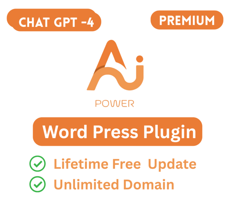 GPT AI Power WordPress Plugin + Lifetime Updates 01