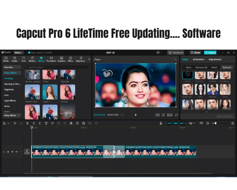 Capcut Pro 6 LifeTime Free Updating 02