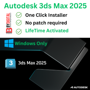 Autodesk 3ds Max 2025 LifeTime Activated 01