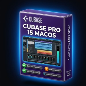 Cubase Pro 15 professional music production DAW interface with mixer and arrangement tools