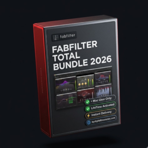 FabFilter Total Bundle professional music production software with all audio plugins for macOS