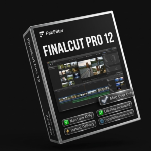 Final Cut Pro 12 professional video editing software interface with color grading and timeline for macOS