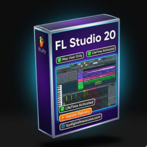 FL Studio 208 professional music production DAW interface with piano roll and mixer for macOS