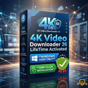 4K Video Downloader software interface showing YouTube download options